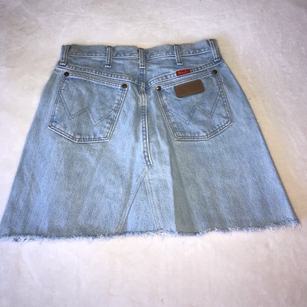 Wrangler denim skirt